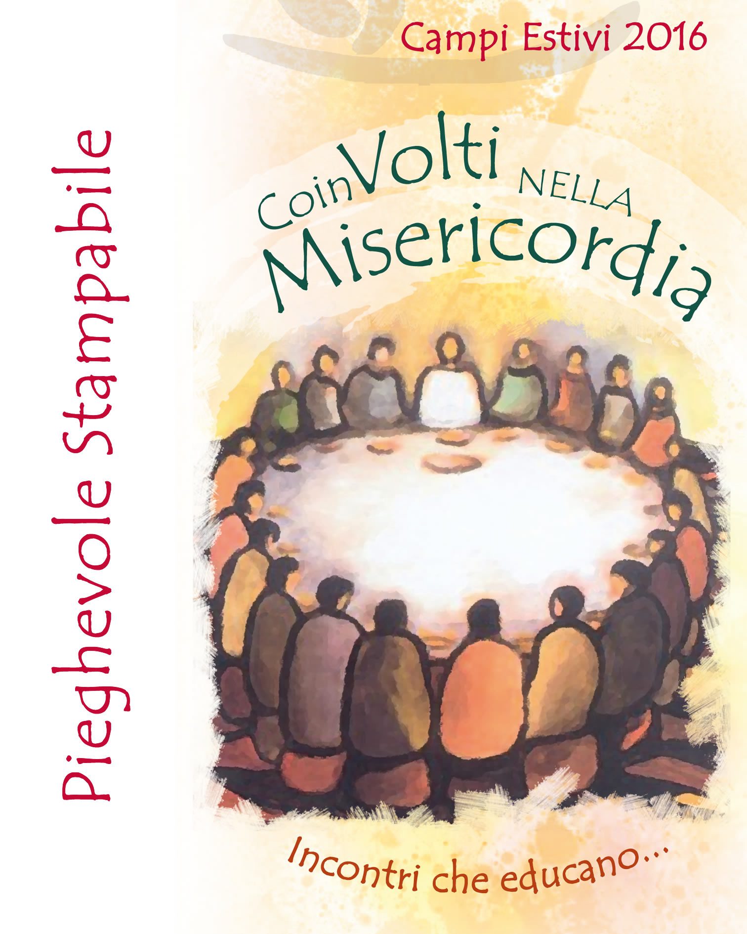 Pieghevole Stampabile Campi Scuola 2016