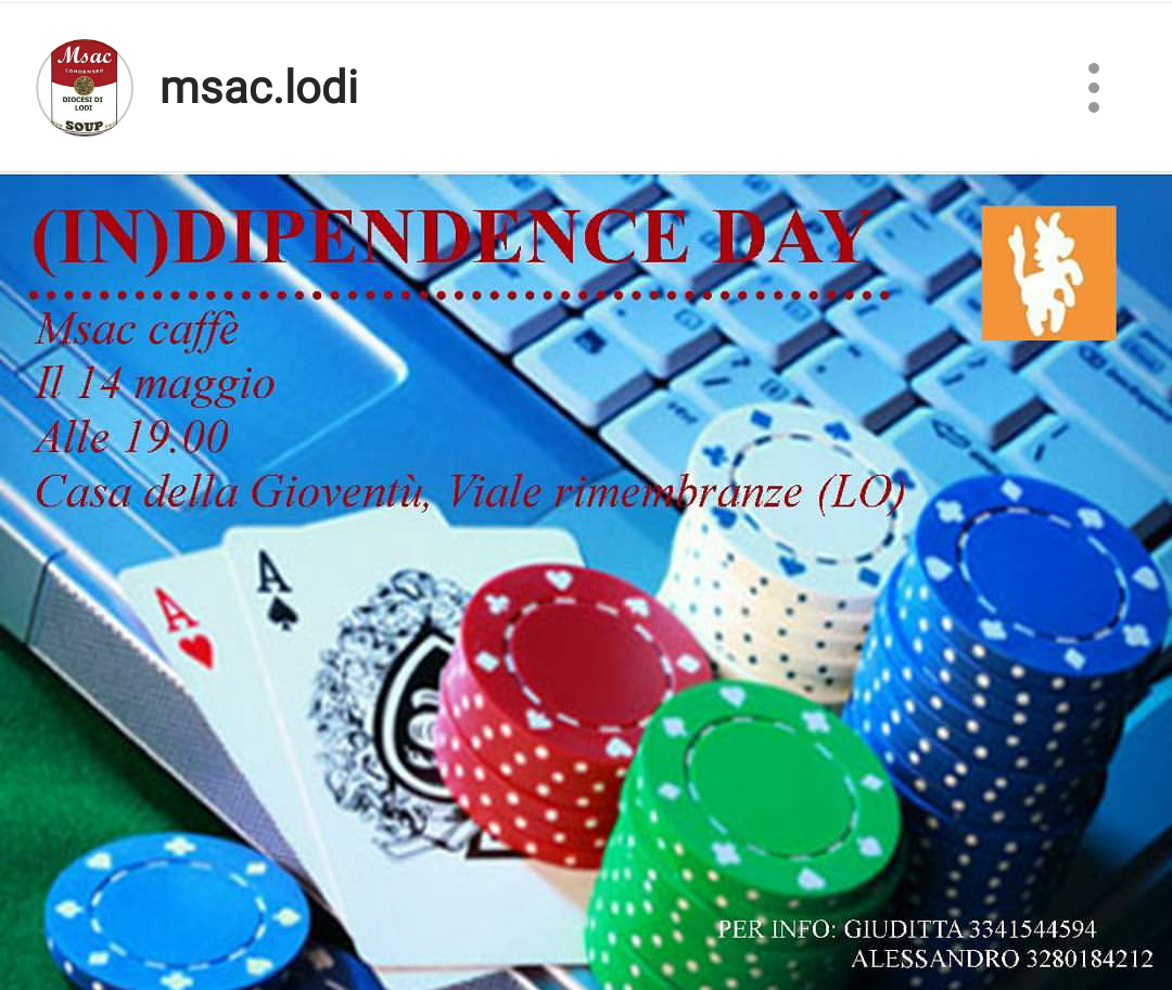 incontro MSAC: (IN)DIPENDENCE DAY