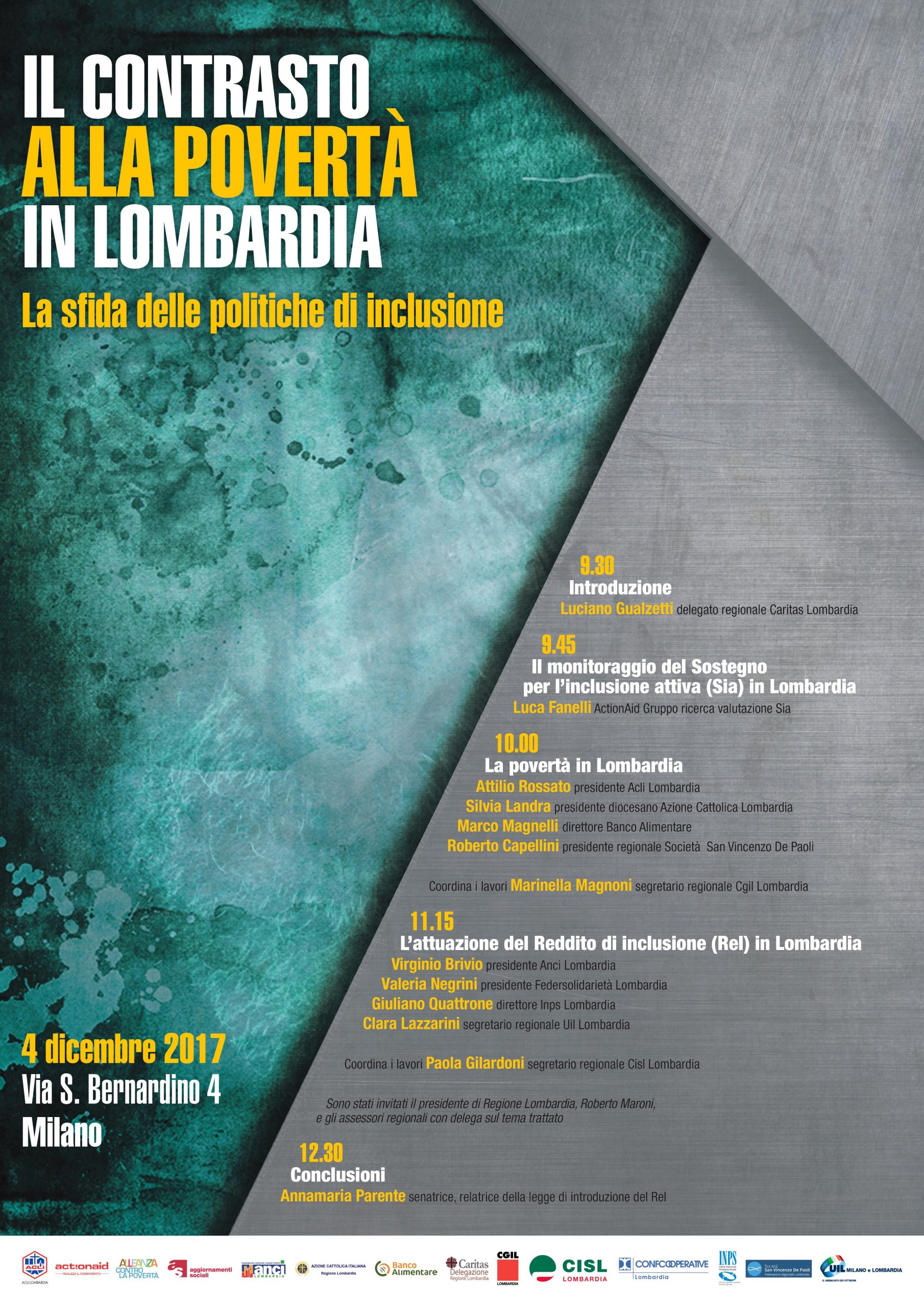 Contrasto alle povertà in Lombardia
