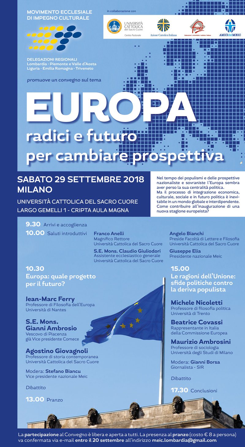 EUROPA radici e futuro per cambiare prospettiva